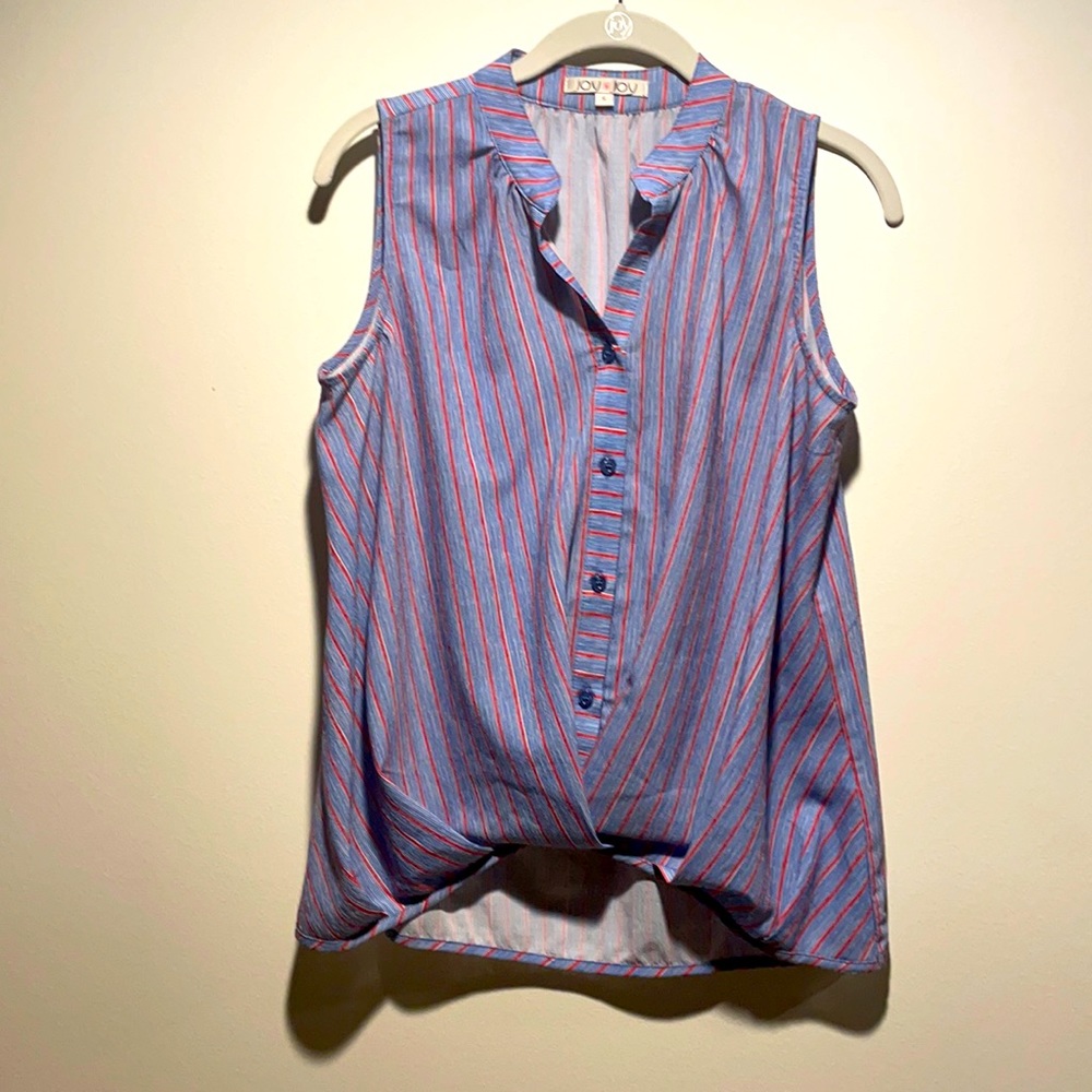 Sleeveless Summer blouse